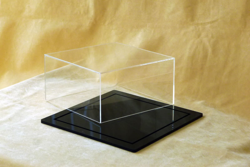 contenitore con coperchio in plexiglass per ristorazione